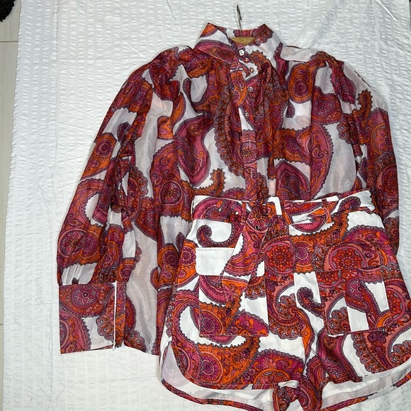 THE MOON TWO PIECES SHORT SET LARGE - Picture 1 of 3